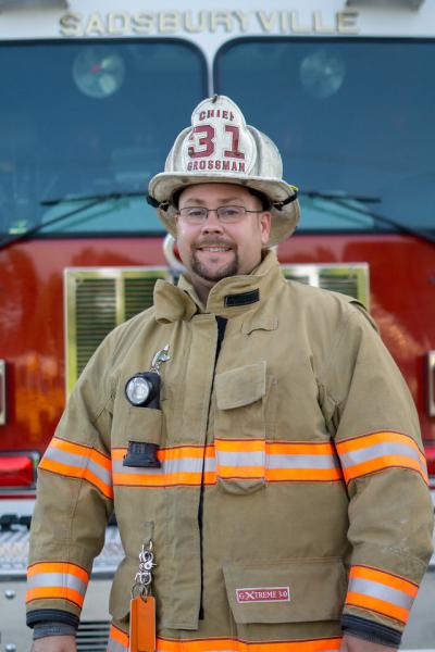 Deputy Chief Adam Grossman - Sadsburyville Fire Company No. 1